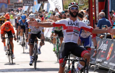 Fernando Gaviria se llevó la segunda etapa a la Vuelta Burgos