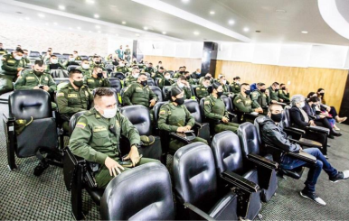 Formación de policías.