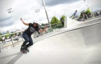 Skatepark del parque Fontanar del Río en Suba.