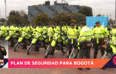 Policías de Bogotá.