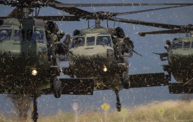 Helicópteros Black Hawk colombianos