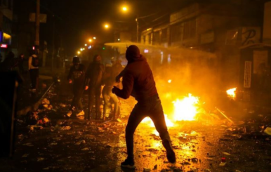 Protestas en Bogotá