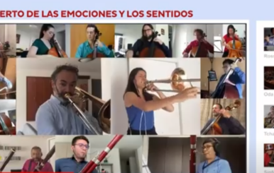 Concierto de los sentidos y las emociones.