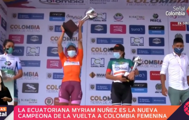 ciclista Myriam Nuñez.