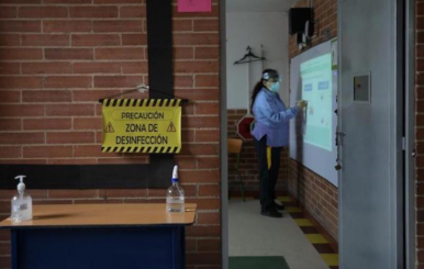 Reapertura colegio Bogotá