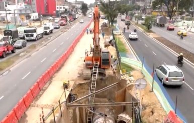 Acueducto y cambio de tuberías por Metro de Bogotá