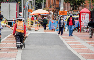 Obras de mantenimiento del IDU