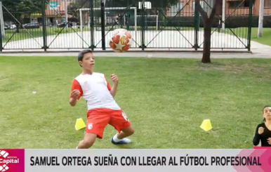 Futbolista bogotano