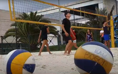 Julián Contreras, voleibol playa bogotano