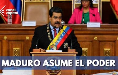 Inicia segundo periodo presidencial de Nicolás Maduro en Venezuela