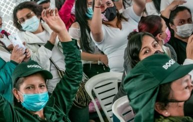 Manifestaciones en El Guavio