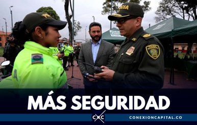 Alcaldía invierte en radios multifuncionales para mejorar la seguridad en Bogotá