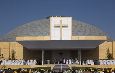 Misa del papa Francisco en el parque O'Higgins en Santiago, Chile