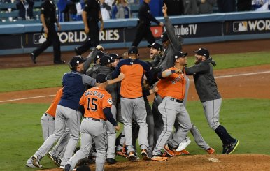 MLB: World Series-Houston Astros at Los Angeles Dodgers