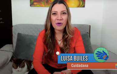 Luisa Builes en Todos Somos Cuidadanos