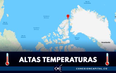 Récord absoluto de verano polar ártico en Alert, Polo Norte