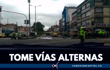 Muere ciclista en accidente de tránsito en Chapinero