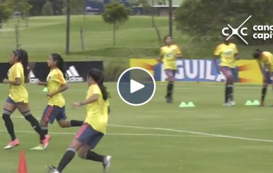 La Selección Colombia Femenina se prepara para el Mundial de Uruguay