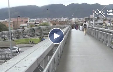 ¿Usted evade los puente peatonales? ¡Cuidado! Podría ser víctima de un accidente