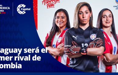 Paraguay será el primer rival de Colombia