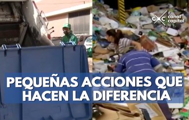 Así de fácil puede reciclar en casa.