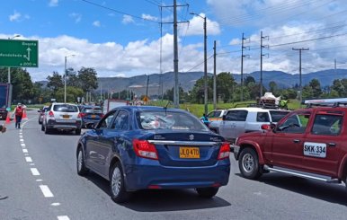 Tomada de la Policía de Tránsito.