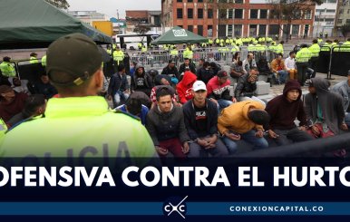 Capturados 268 integrantes de estructuras criminales en Bogotá