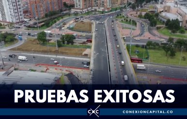 Puente de la calle 183 con Autopista pasó prueba de carga