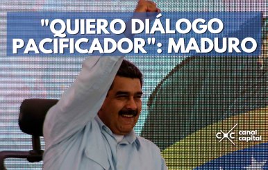 'QUIERO-DIÁLOGO-PACIFICADOR'--MADURO