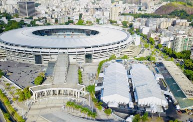 Río de Janeiro inaugura el hospital de campaña montado en el mítico Maracaná