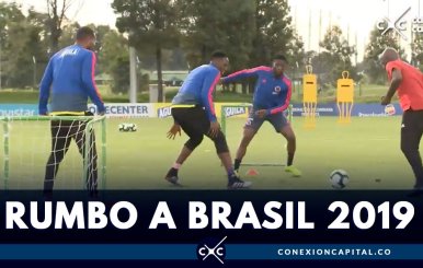 Selección Colombia se alista para la Copa América