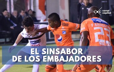 Millonarios empató en Asunción y deja la serie abierta