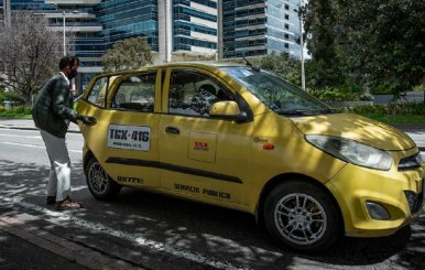 Capacitaciones para conductores de taxi.