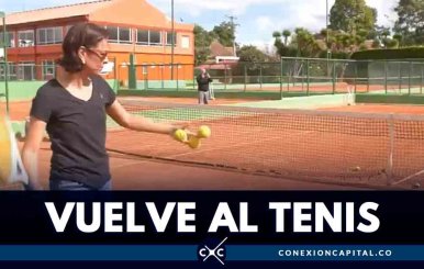 Fabiola Zuluaga vuelve al tenis como entrenadora de niños