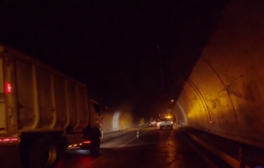 Mantenimientos en el túnel de Sumapaz.