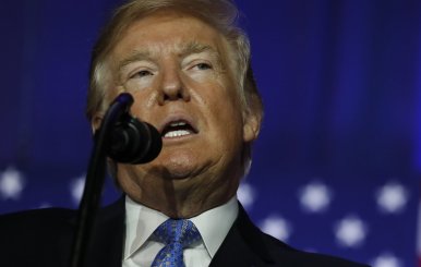 U.S. President Trump speaks about tax reform in Indianapolis, Indiana