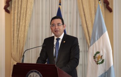 Visita de Estado del Presidente de Guatemala ; Jimmy Morales.