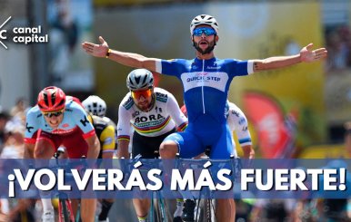 Fernando Gaviria se fractura la clavícula en primera etapa de la Vuelta a Turquía