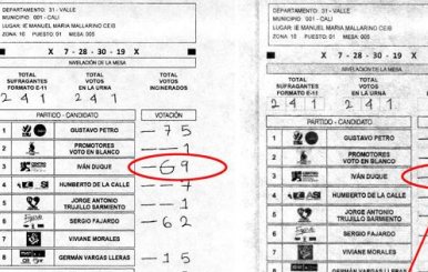 No hay ninguna irregularidad con los formularios E-14: Registraduría