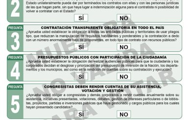 ¿Habrá reposición de votos por la Consulta Anticorrupción?