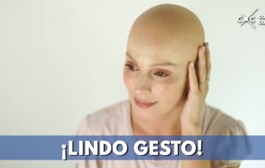 Claudia Bahamón envía mensaje a mujeres que padecen cáncer de seno