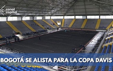 Inició la adecuación del Palacio de los Deportes para la Copa Davis