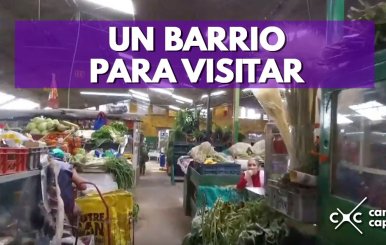 Mercado, fritanga, muebles y escudos: los tesoros del barrio 12 de octubre