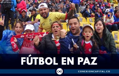 ¡Buena noticia! Violencia asociada al fútbol se redujo en Bogotáv