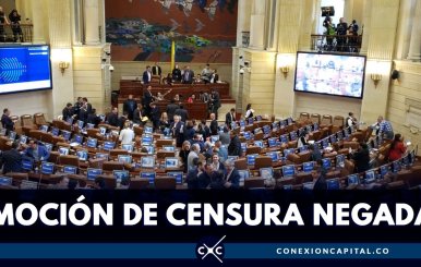 Congreso negó la moción de censura contra el ministro Botero