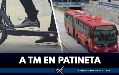 Patinetas-TransMilenio