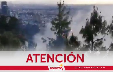 Incendio en Bogotá