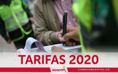 Tarifas parqueaderos 2020