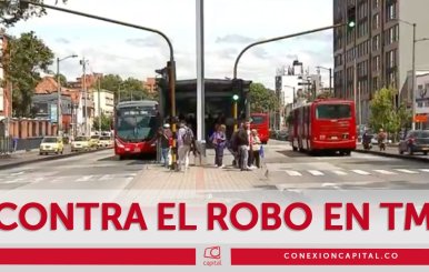 Contra robos en TransMilenio