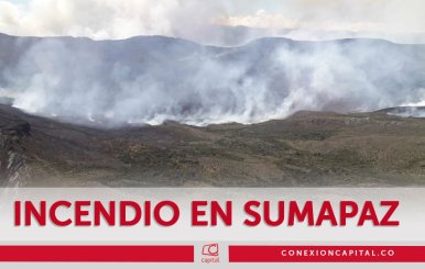 Incendio en Sumapaz